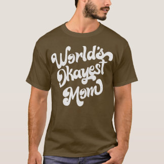 Worlest Mama Retro Faded Style Design White T-Shirt