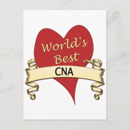 Worls bester CNA Postkarte