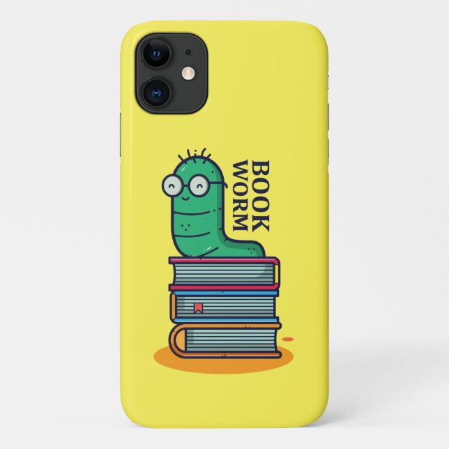 Worm buchen Case-Mate iPhone hülle (Rückseite)