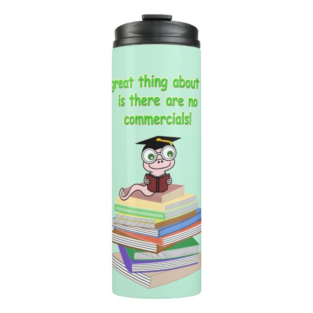 Worm buchen thermosbecher (Vorderseite)