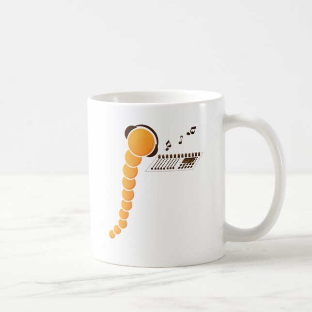 Worm-dj Kaffeetasse (Rechts)