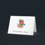 Worm Weihnachtskarte Feiertagskarte<br><div class="desc">Fügen Sie diesem Design Ihre benutzerdefinierte Formulierung hinzu, indem Sie die "Diese Vorlage bearbeiten"-Felder auf der rechten Seite des Elements verwenden, oder klicken Sie auf die blaue Schaltfläche "Anpassen", um den Text anzuordnen, die Schriftart und Farben zu ändern und um diesem Design zusätzliche Informationen oder Bilder hinzuzufügen. ****Bei Sonderbestellungen, legen...</div>