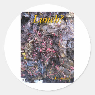 Wormfest Runder Aufkleber