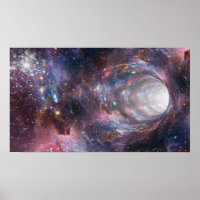Wormhole Vortex Portal für Raum und Zeit