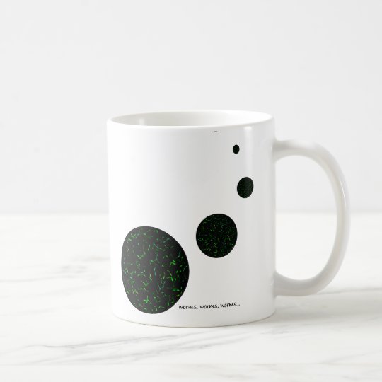 worms x3 kaffeetasse