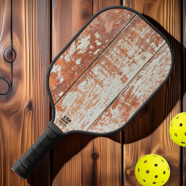Worn Barn Wood Pickleball Schläger (Von Creator hochgeladen)