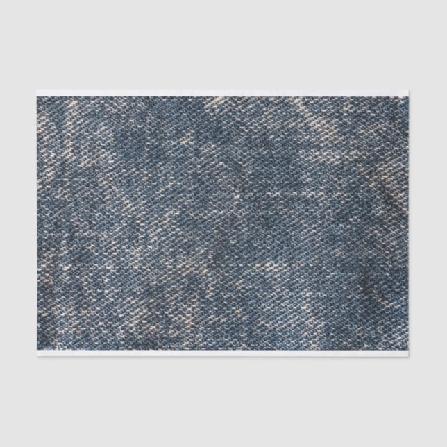 Worn Denim Seidenpapier (Vorderseite)