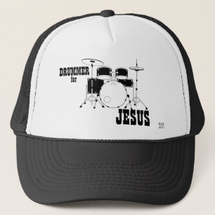 Worship Team Cap Drummer für Jesus Truckerkappe