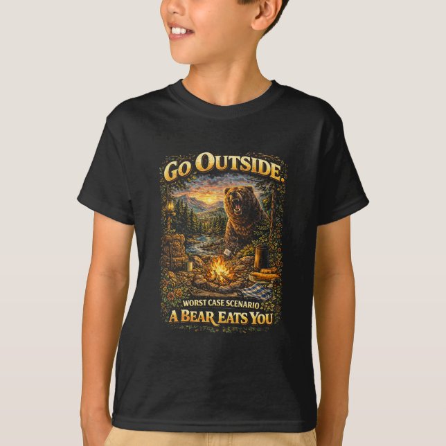 Worst Case Wilderness T-Shirt (Vorderseite)