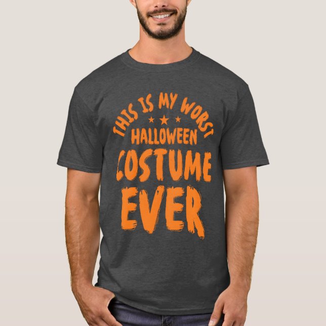Worst Halloween Costume Vintag T-Shirt (Vorderseite)