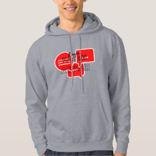 Wort Beten mit fetten Worten Hoodie