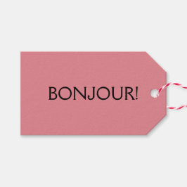 Wort Geschenkanhänger