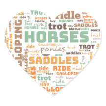 WORT HORSE STICKER