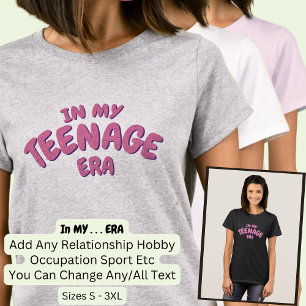 Wort in MEINEM benutzerdefinierten ZEITRAUM hinzuf T-Shirt