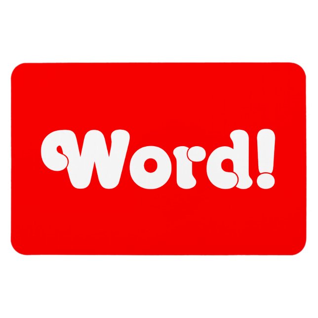 Wort! Magnet (Horizontal)