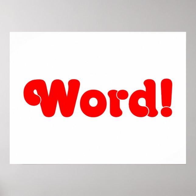 Wort! Poster (Vorne)