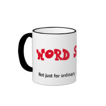 Wort-Salat-Tasse