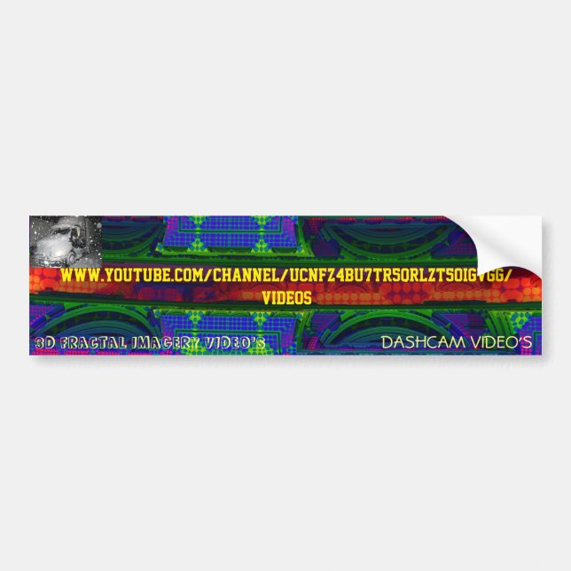 WORT SK8N LLC YOUTUBE HERAUS AUTOAUFKLEBER (Vorne)