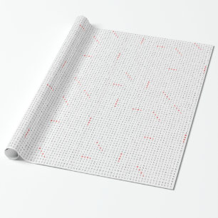 Wort-Suchpuzzlespiel WEIHNACHTEN Geschenkpapier