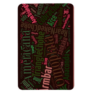 Wort-Wolken-Magnet der Unterordnungs-4x6 Magnet