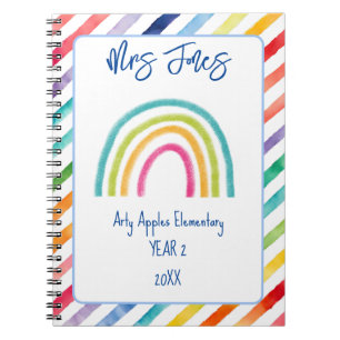 Wortart Apfel danke dir Lehrer Notizblock