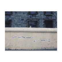 Worte an der Wand