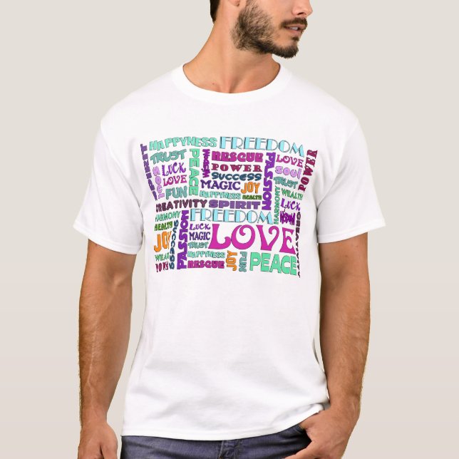 Worte des Geistes T-Shirt (Vorderseite)