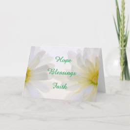 Worte des Komforts werden gut Karte