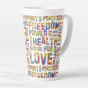 Worte des spirituellen Weges / Positive Gedanken 1 Milchtasse