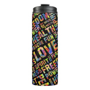 Worte des spirituellen Weges / Positive Gedanken 1 Thermosbecher