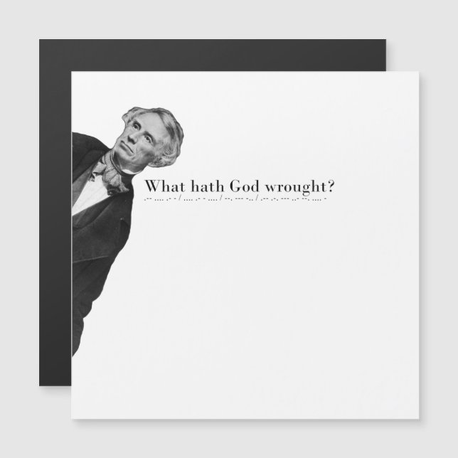 Worte, die eine Revolution auslösten Magnetkarte (Vorne/Hinten)