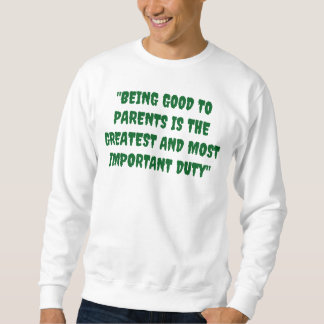 Worte für kleine Herzen inspirierend Sweatshirt