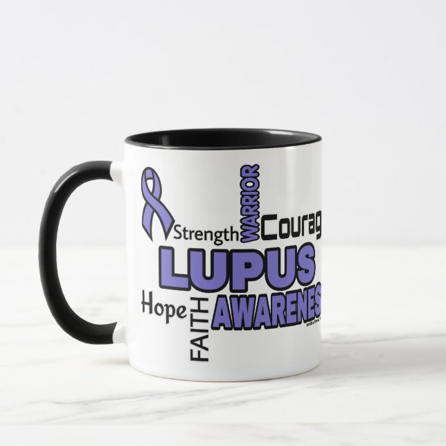 Worte... Lupus Tasse (Links)