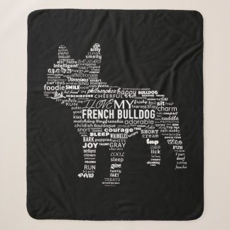 Worte und Wege, mein französisches Bulldoggift zu Sherpadecke