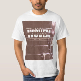 Worte woven, Welten enthüllt" T - Shirt der Männer