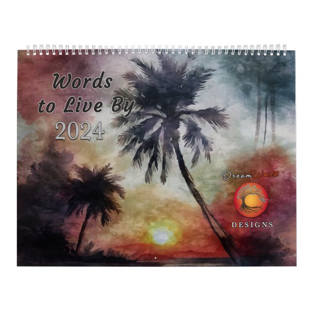 Wörter bis 2024 kalender (Titelbild)