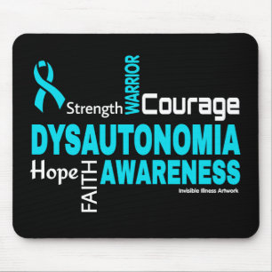 Wörter... Dysautonomia Maus Pad Mousepad