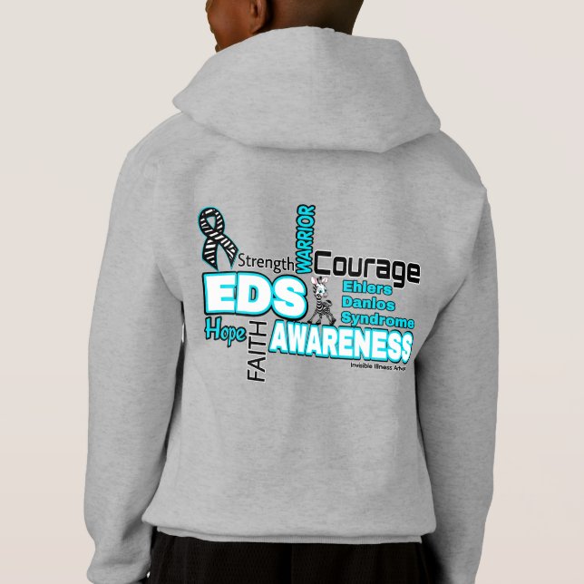 Wörter...EDS Hoodie (Rückseite)