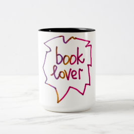 Wörter für Buchliebhaber, die die Tasse handhaben