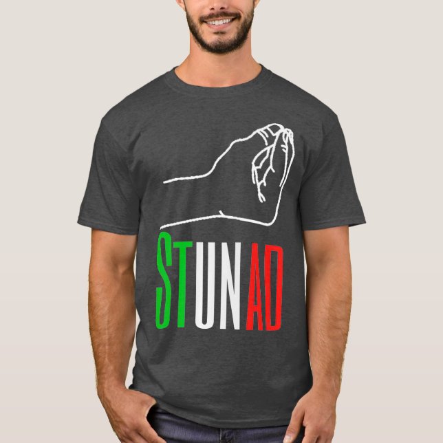 Wörter in italienischer Stunad Italienisch Funny I T-Shirt (Vorderseite)