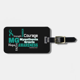 Wörter... Myasthenia Gravis Gepäckanhänger