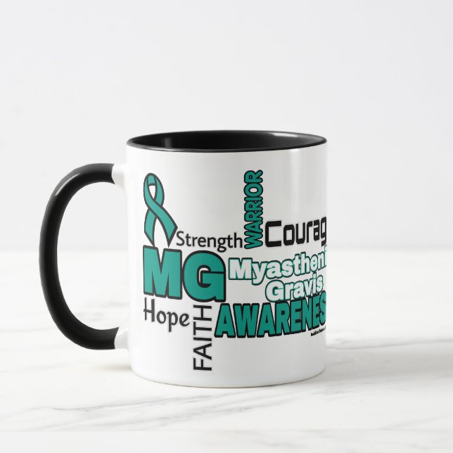 Wörter... Myasthenia Gravis Tasse (Links)