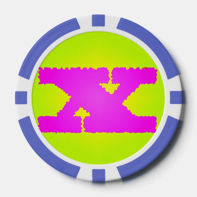Wörter Pokerchips (Vorderseite)