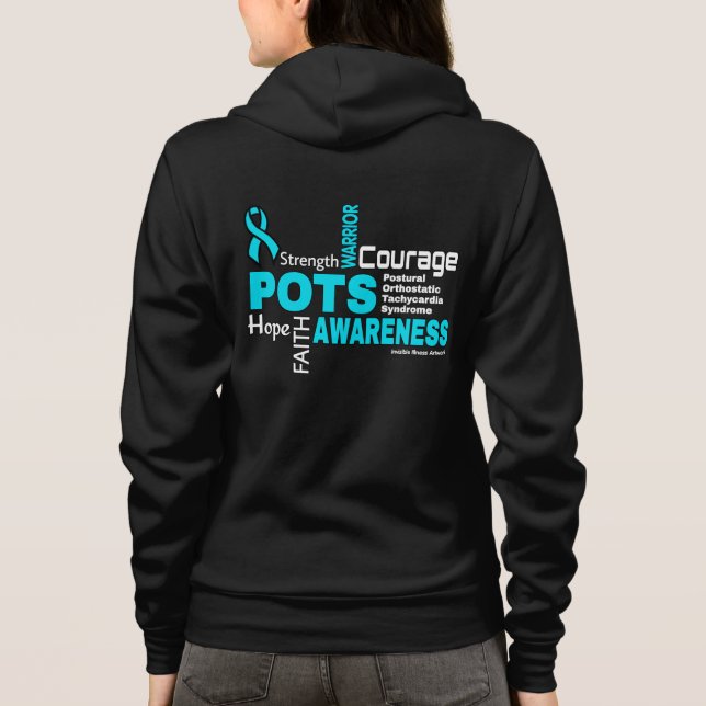 Wörter...POTS Hoodie (Rückseite)