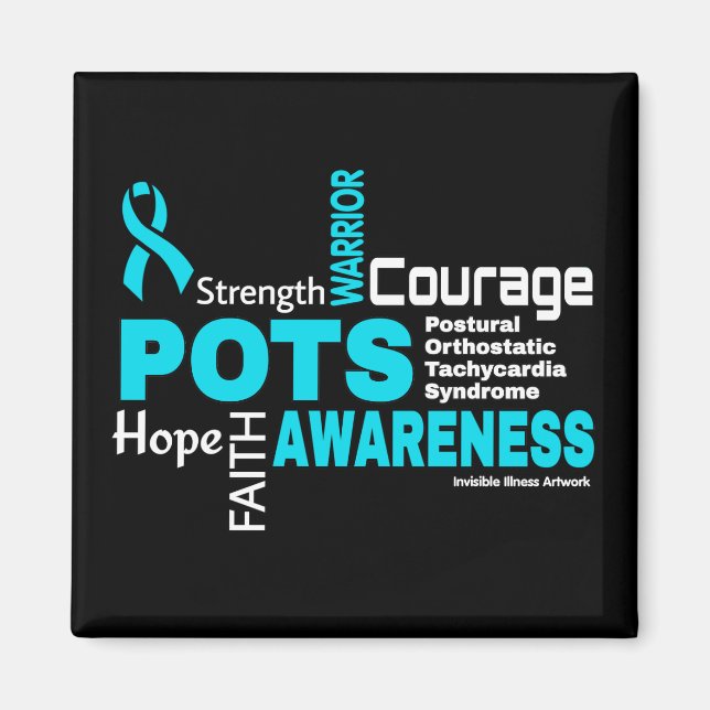 Wörter...POTS Magnet (Vorne)