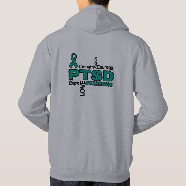 Wörter… PTSD Hoodie (Rückseite)