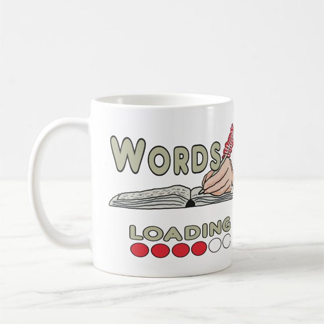 Wörter schreiben kaffeetasse (Links)