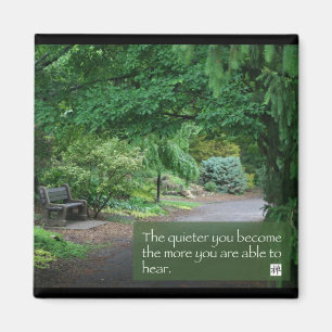 Wörter von Zen-Klugheit Magnet