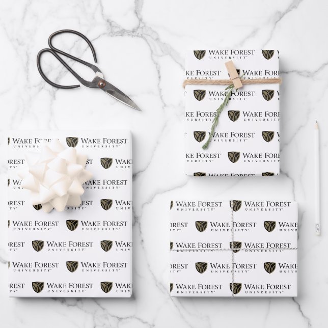 Wörterbuch der Forstuniversität geweckt Geschenkpapier Set (Vorderseite)