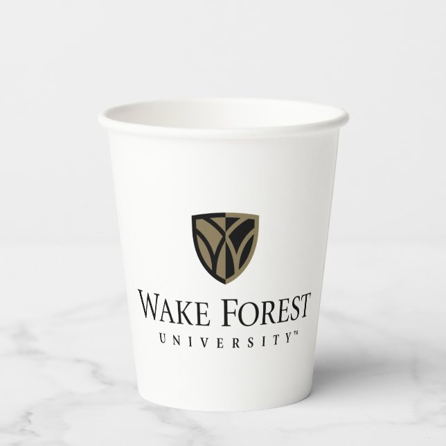 Wörterbuch der Forstuniversität geweckt Pappbecher (Rückseite)